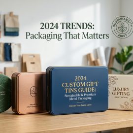 2024 Custom Gift Tins Guide: How Sustainable & Premium Metal Packaging Elevates Brand Value
