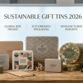 2026 Sustainable Gift Tins: Custom Design Trends and Manufacturer Insights for Global B2B Buyers