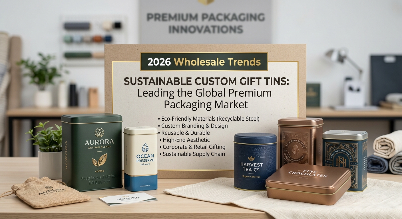 2026 Wholesale Trends: Why Sustainable Custom Gift Tins are Leading the Global Premium Packaging Market