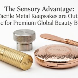 The Sensory Advantage: Why Tactile Metal Keepsakes are Outpacing Plastic for Premium Global Beauty Brands