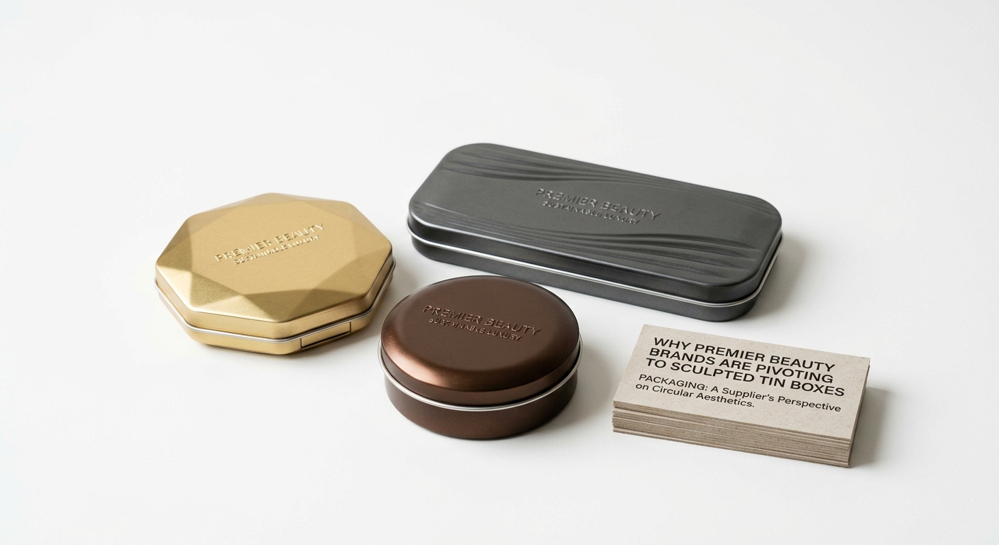 Why Premier Beauty Brands are Pivoting to Sculpted Tin Boxes Packaging: A Supplier’s Perspective on Circular Aesthetics