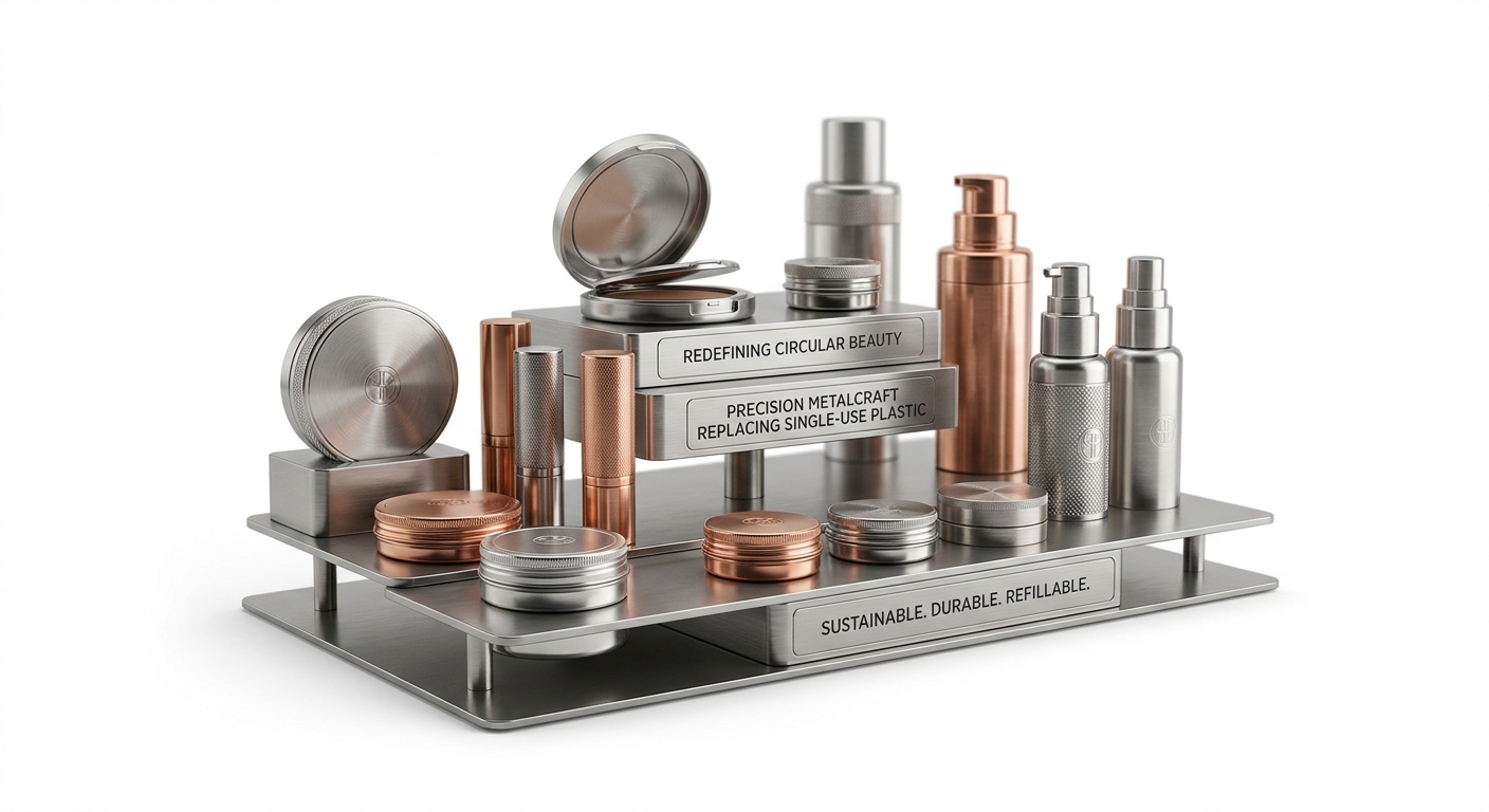Redefining Circular Beauty: Why Precision Metalcraft is Replacing Single-Use Plastic in Next-Gen Cosmetic Packaging Tiers