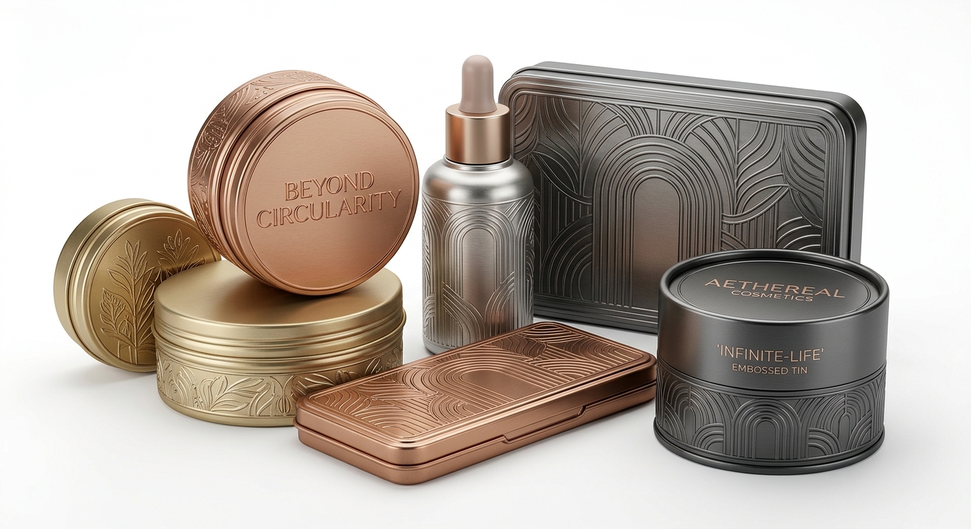 Beyond Circularity: Why High-End Cosmetic Houses are Pivoting to 'Infinite-Life' Embossed Tin Architecture for Post-Plastic Branding