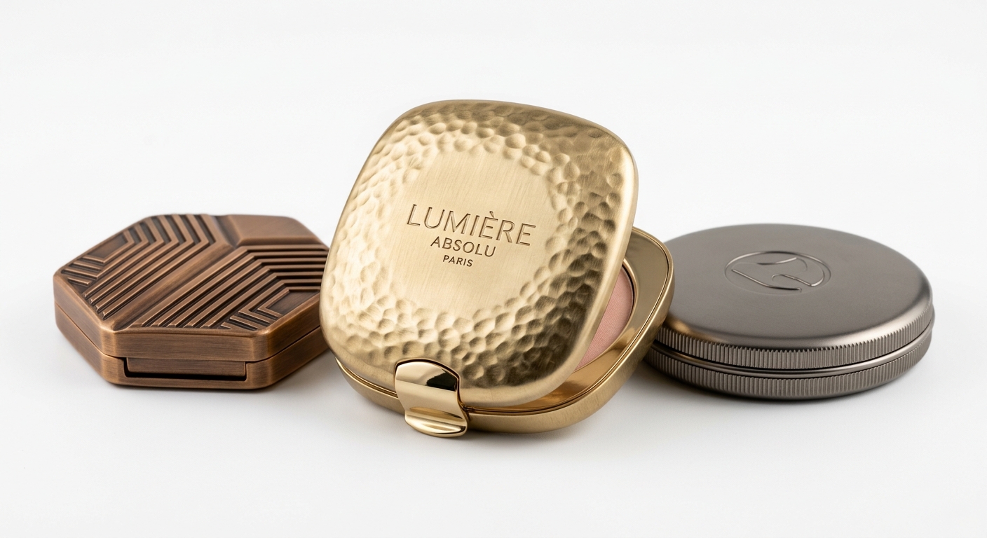 Tactile Elegance: Why High-End Makeup Brands are Pivoting to Sculptural Metal Tins to Drive Sensory Loyalty