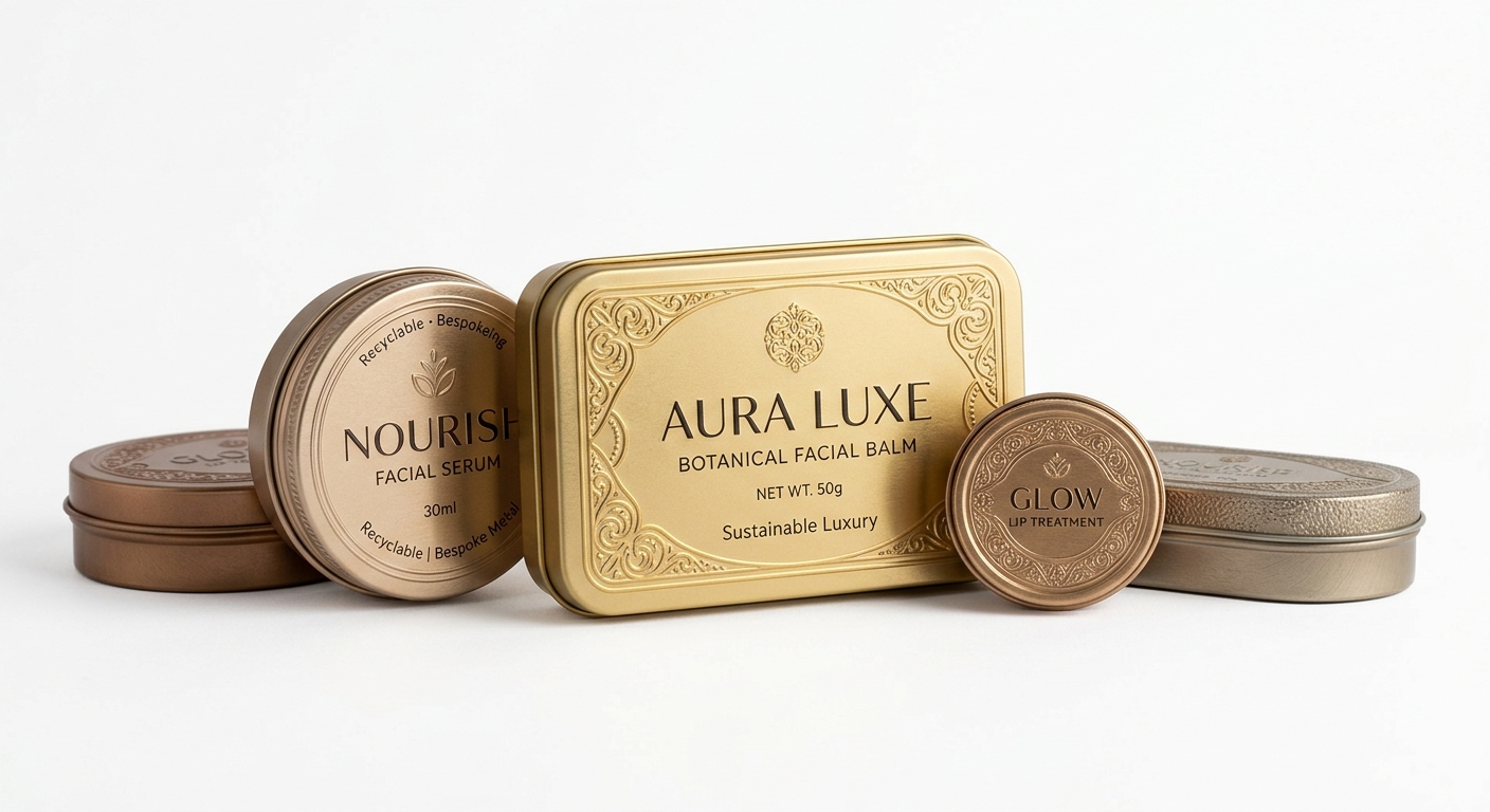 Tactile Storytelling in Beauty: Why Bespoke Metal Tin Packaging is the New Gold Standard for Sustainable Luxury Brands