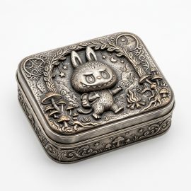 Sculpted Metal Storytelling: Why High-End Labubu Collections Are Shifting to Bespoke Embossed Tin Keepsakes