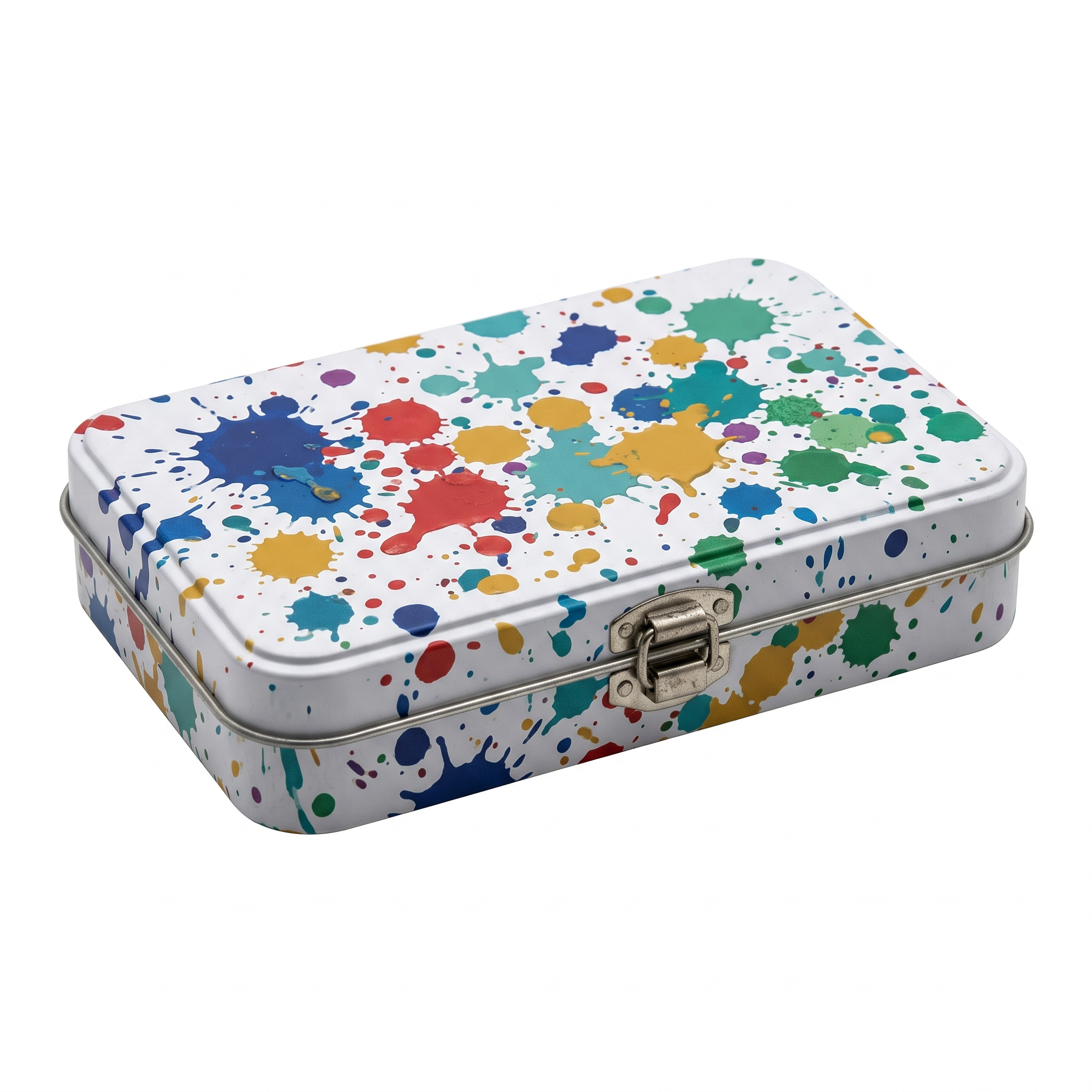 Beyond the Zipper: Why US Students are Trading Fabric for These Multi-Layer, Art-Splatter Tin Pencil Cases