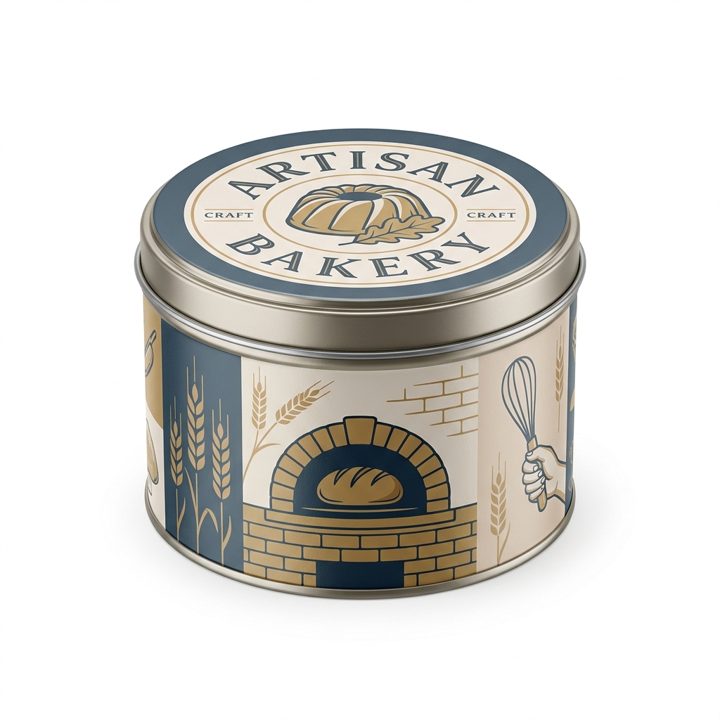 Maximizing Moisture Retention: How Custom Printed Storage Tins for Cakes Boost Artisan Bakery Margins Overseas